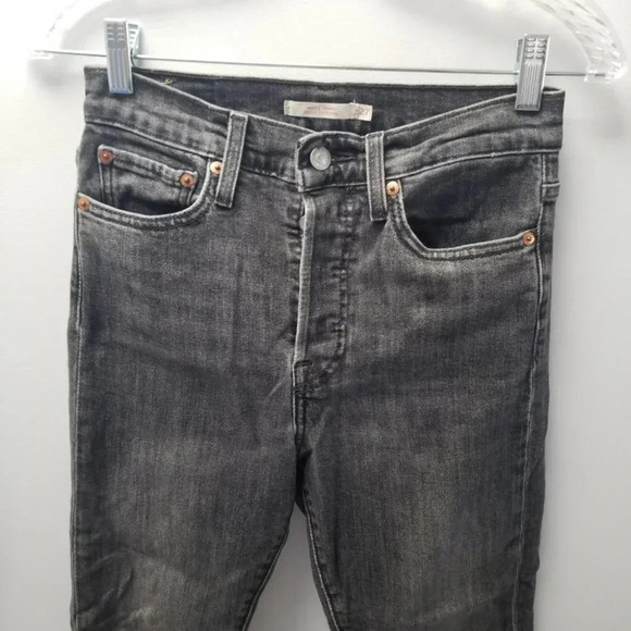 LEVI'S Wedgie Skinny Jeans Ravens Wing  PC9 52305-0017 27 - Picture 7 of 13